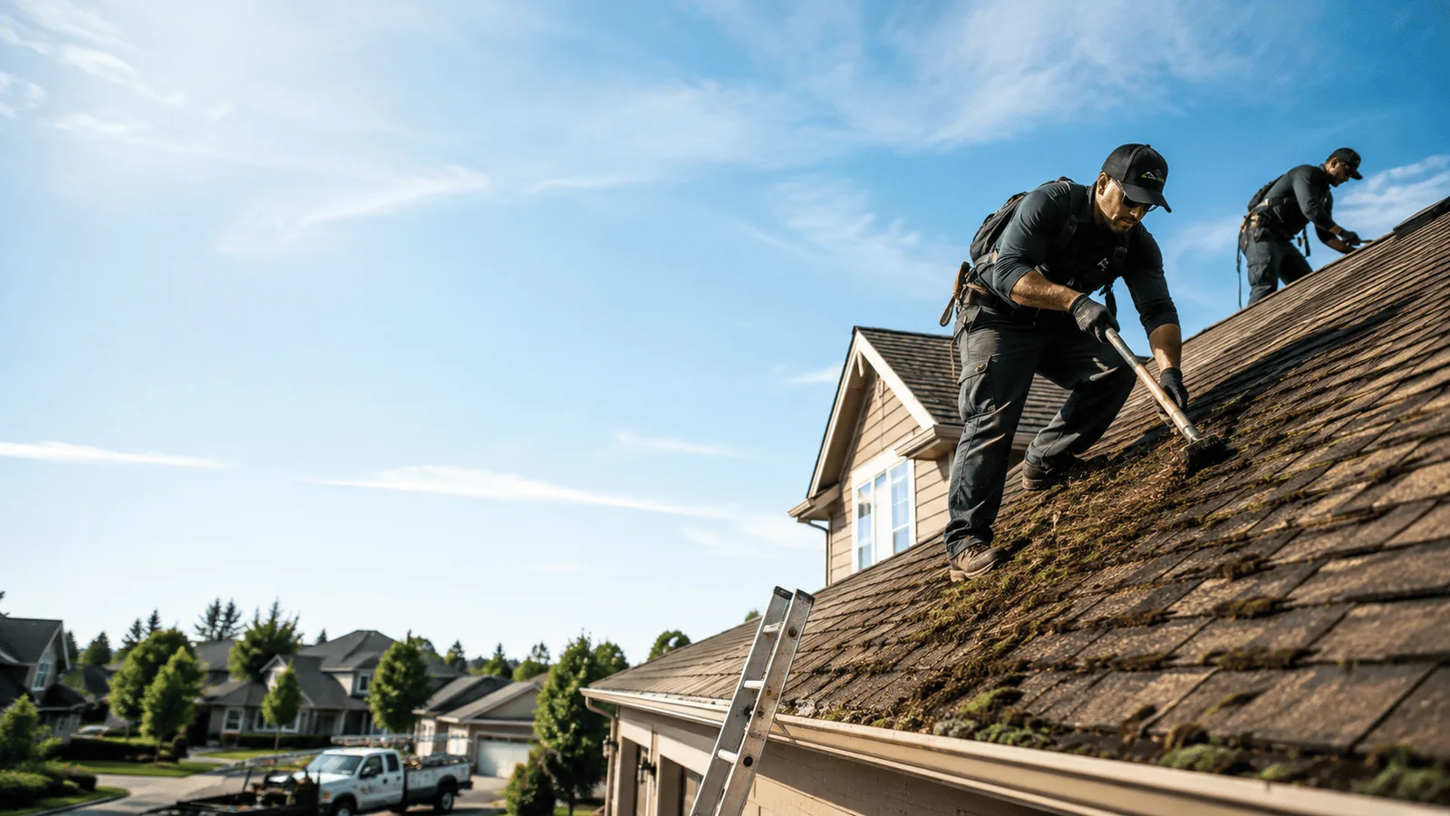 Roof Moss Removal in Liberty, KS near me